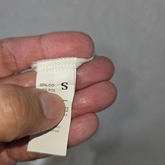 Virghoes Ivory Blingy Crop Tank Top Size Small - Picture 15 of 15